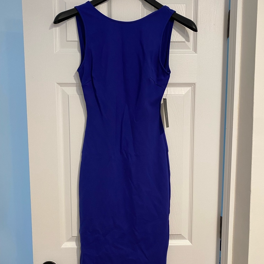 Lulu’s Open Back Blue Dress NWT size small